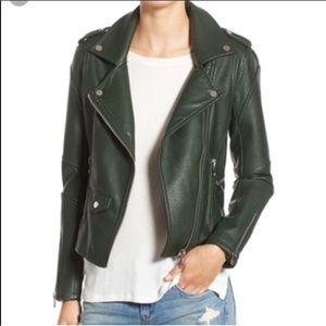 Blank NYC Faux Leather Moto Jacket XS